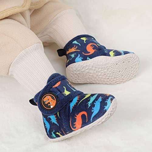 FEETCITY Baby Booties Girls Boys Infant Slippers First Walkers Shoes Warm Socks - Image 3