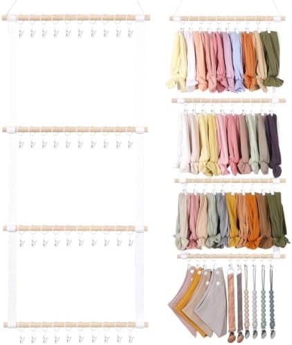 POVETIRE Headband Holder for Girls Baby Headband Organizer Head Bands Hair by POVETIRE
