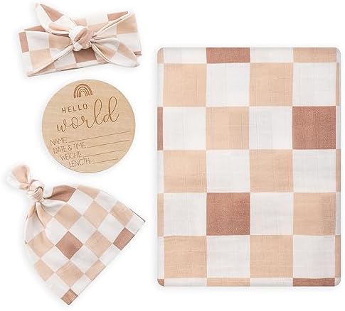 BabyWhale Muslin Swaddle Blanket by BabyWhale
