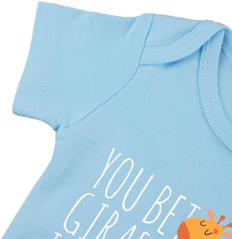 listery Funny Baby Clothes Boy Cute Giraffe Baby Funny Newborn - Image 5