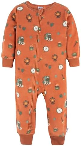 Gerber Baby Boys 3-Pack Fleece Footless Pajamas - Image 4