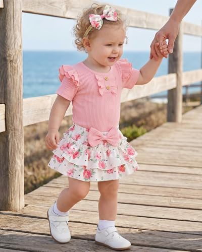 HONGTEYA Baby Girl Clothes Set Newborn Infant Summer Outfits - Image 6