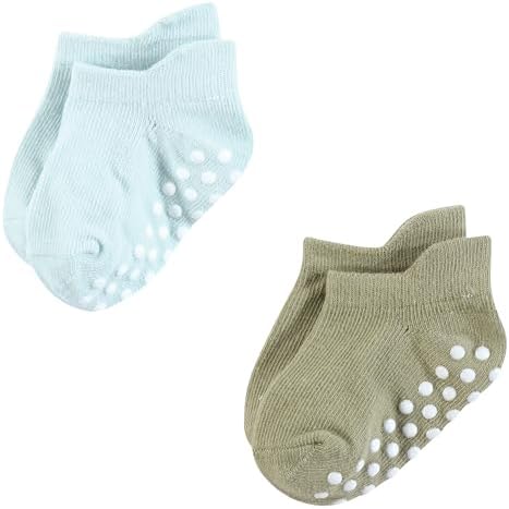 Hudson Baby Unisex Baby Non-Skid No-Show Socks - Image 7