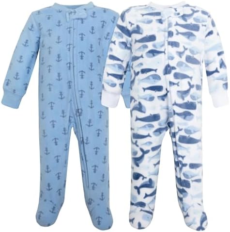 Hudson Baby Unisex Baby Fleece Sleep and Play by HudsonBaby