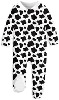 uideazone Baby Girls Footed Pajamas, Zip Sleeper by uideazone