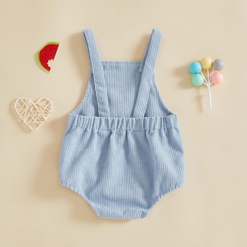 Honganda Baby Boy 1/2 Birthday Outfit Half Way to One Cake Smash Romper - Image 5