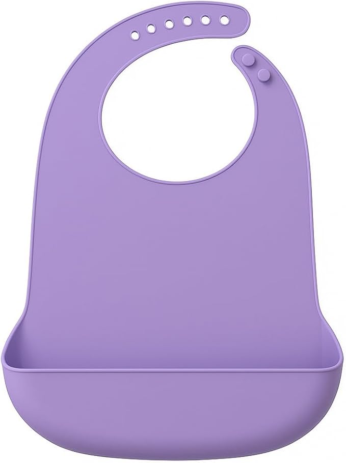 Silicone Adult Bib, Adjustable and Washable Bib - Image 9