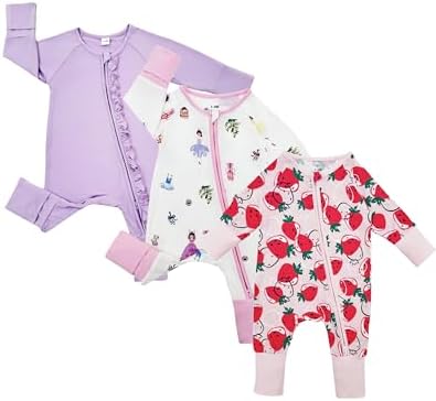 Bow Dream Bamboo Rayon Baby Romper Boy Newborn Girl Clothes Outfit - Image 3