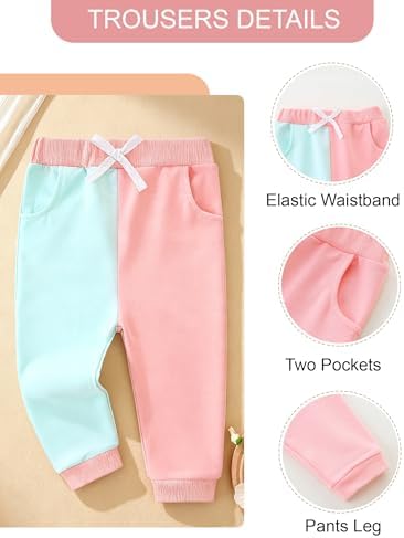Toddler Baby Girl Clothes Fall Winter Long Sleeve Sweatshirt - Image 5