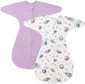 ZIGJOY Swaddle Sleep Sack 3-6 Months, 1.0 Tog Cotton Baby Swaddle Blanket by ZIGJOY