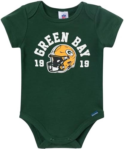 Gerber NFL Baby Boys 3-Pack Onesie Bodysuit - Image 2