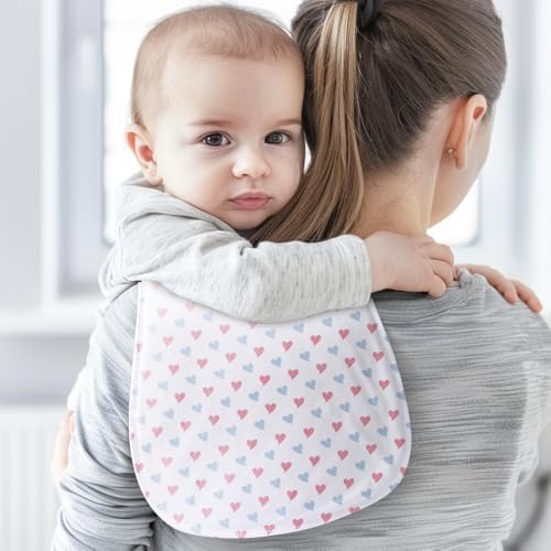 8 Pack Baby Burp Cloths, Unisex - Image 6