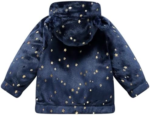 Baby Girl Winter Fleece Coat Toddler Boy Warm Jacket Infant Sweater Outwear - Image 2