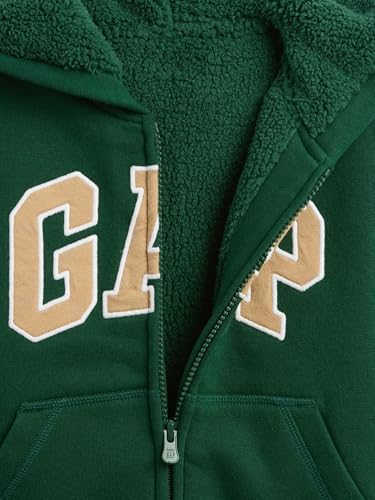 GAP Baby Boys' Cozy Logo Full Zip - Image 3