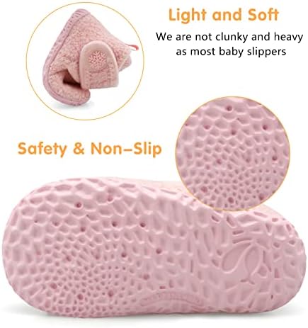 FEETCITY Baby Booties Girls Boys Infant Slippers First Walkers Shoes Warm Socks - Image 6