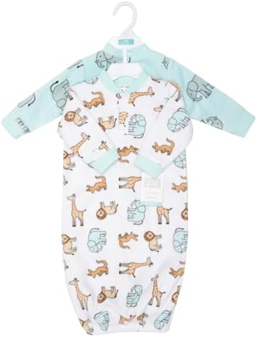 Hudson Baby Unisex Baby Fleece Gowns - Image 2