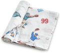 Baby Swaddle Blankets, Bamboo Muslin Receiving Blanket | 1-Pack, Lightweight & by IBESTOPIA