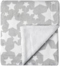 CREVENT 30"X40" Cozy Soft Warm Two Layers Sherpa Baby Blanket by CREVENT