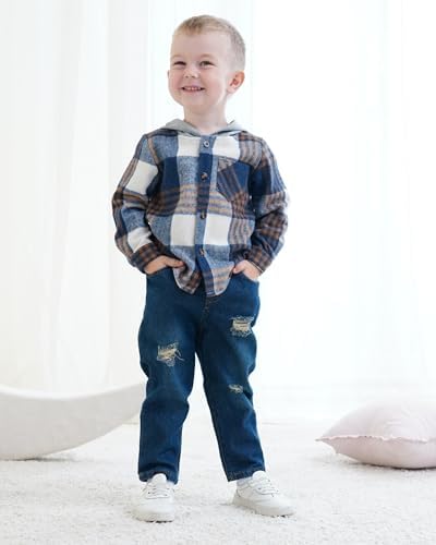 XUANHAO Baby Boy Clothes Toddler Outfits Hoodie Jeans Clothing 12 Months-5T - Image 2