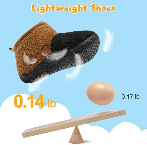 FEETCITY Baby Booties Girls Boys Infant Slippers First Walkers Shoes Warm Socks - Image 6