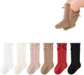 Toddler Girl Ruffle Socks Baby Girls Knee High Socks by WATOCHE