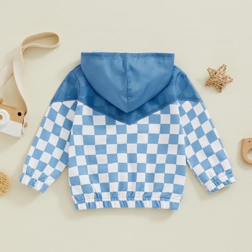 MERSARIPHY Toddler Boy Hoodies Jacket Baby Boy Lightweight Zip Up Coat - Image 4