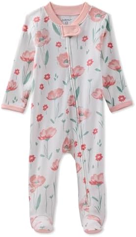 Butterblu Scout Sleep & Play 100% Organic Cotton Footed Zip Front PJs | GOTS by Butterblu