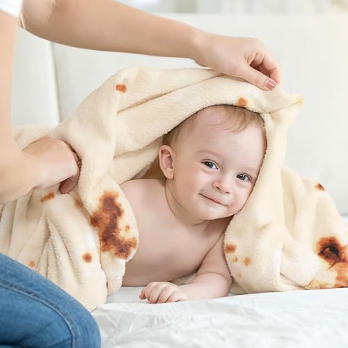SeaRoomy Baby Burrito Tortilla Blanket, Baby Swaddle Blanket - Image 4