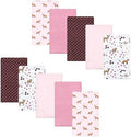 Luvable Friends Hudson Baby Flannel Burp Cloths 10pk, Forest Woodland by Luvable+Friends