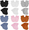 6 Pack Preemie Mittens and Socks Set Newborn Baby Mittens Socks by Breathffy
