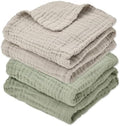 Aablexema Muslin Baby Blanket 6-Layer 43"x43" by Aablexema