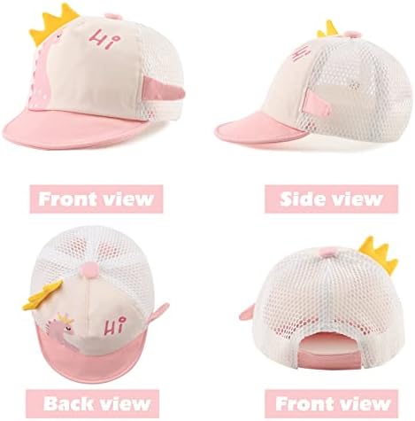 JANGANNSA Baby Duck Cap Infant Kids Sun Hat Bear Cute Cartoon Caps Spring Summer - Image 2
