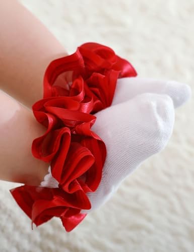 PrinceSasa Little Baby Girl Princess Lace Ruffles Socks Set - Image 4