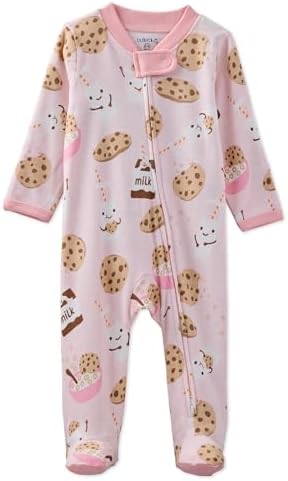 Butterblu Scout Sleep & Play 100% Organic Cotton Footed Zip Front PJs | GOTS by Butterblu