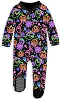 uideazone Baby Girls Footed Pajamas, Zip Sleeper by uideazone