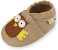 YALION Baby Soft Leather Shoes Suede Sole Infant Toddler First Walking Sports by YALION
