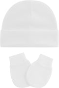 Zando Anti-Scratch Baby Hats Mittens Warm Newborn Infant Boys Girls 0-6M | by ZANDO