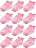 Aroveea Toddler Socks Non Slip Grip Ankle Baby 12 Pack by Aroveea