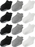 Aroveea Toddler Socks Non Slip Grip Ankle Baby 12 Pack by Aroveea