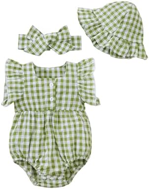 Renotemy Baby Girl Clothes Summer Newborn Girls Outfits Preemie-18Months by Renotemy