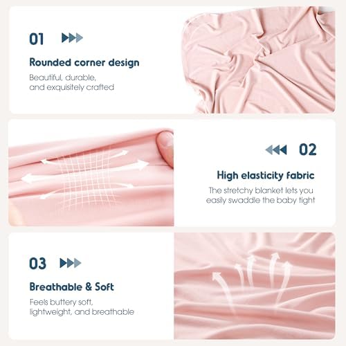 GRSSDER Newborn Swaddle Blanket Set - Image 4