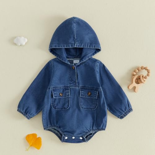 Douhoow Baby Boy Hooded Romper Long Sleeve Boy Plaid Hoodies Baby Jacket Infant - Image 2