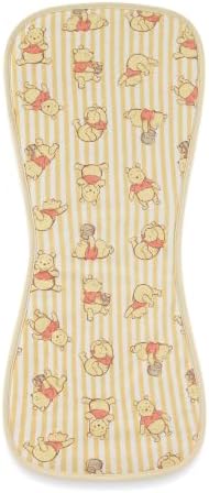 Disney Baby Winnie the Pooh Burp Cloths 3 Pack 20" x 10" Burping Rags - Image 2