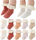 Newborn Baby-girls Socks and Bow Infant Toddler Ankle Socks by ToptimBabyHeadbands