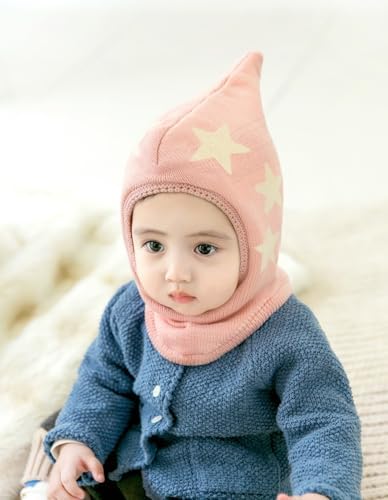 Baby Winter Hat Scarf Set, Unisex Infant Toddler Kids Hat Scarf - Image 2