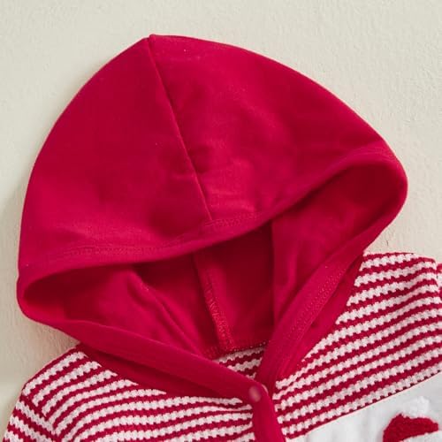 Fall Baby Clothes Newborn Boy Girl Hoodie Romper Long Sleeve Jumpsuit Winter - Image 3