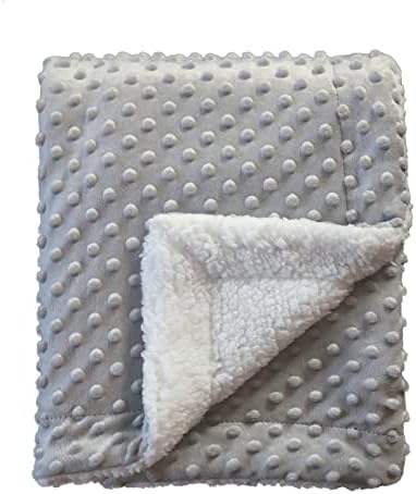 CREVENT Cozy Soft Warm Sherpa Baby Blanket by CREVENT