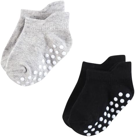 Hudson Baby Unisex Baby Non-Skid No-Show Socks - Image 5