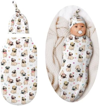 Candy Swaddle Blankets Soft Receiving Blanket Baby Swaddle Wrap by Figtihw