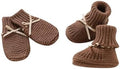 LAWKUL Baby Booties Knit Newborn Shoes Cozy First Walkers Infant Toddler Boots by LAWKUL